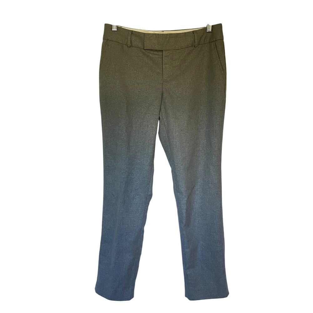 Banana Republic martin fit silver gray trousers women's‎ size 6 pockets comfort